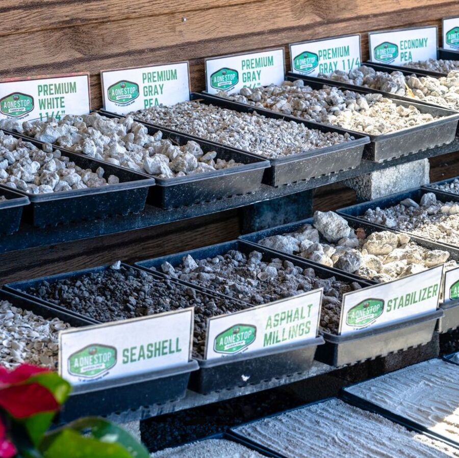 Decorative Rocks From A One Stop Garden Shop